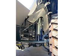 EVOMFG JLU Diesel KING Front 2.5 Inch Double Throwdown Rear 2.5 Inch Coilover Bypass HC Long Arm PRO PLUS, BLACK, 4 Door