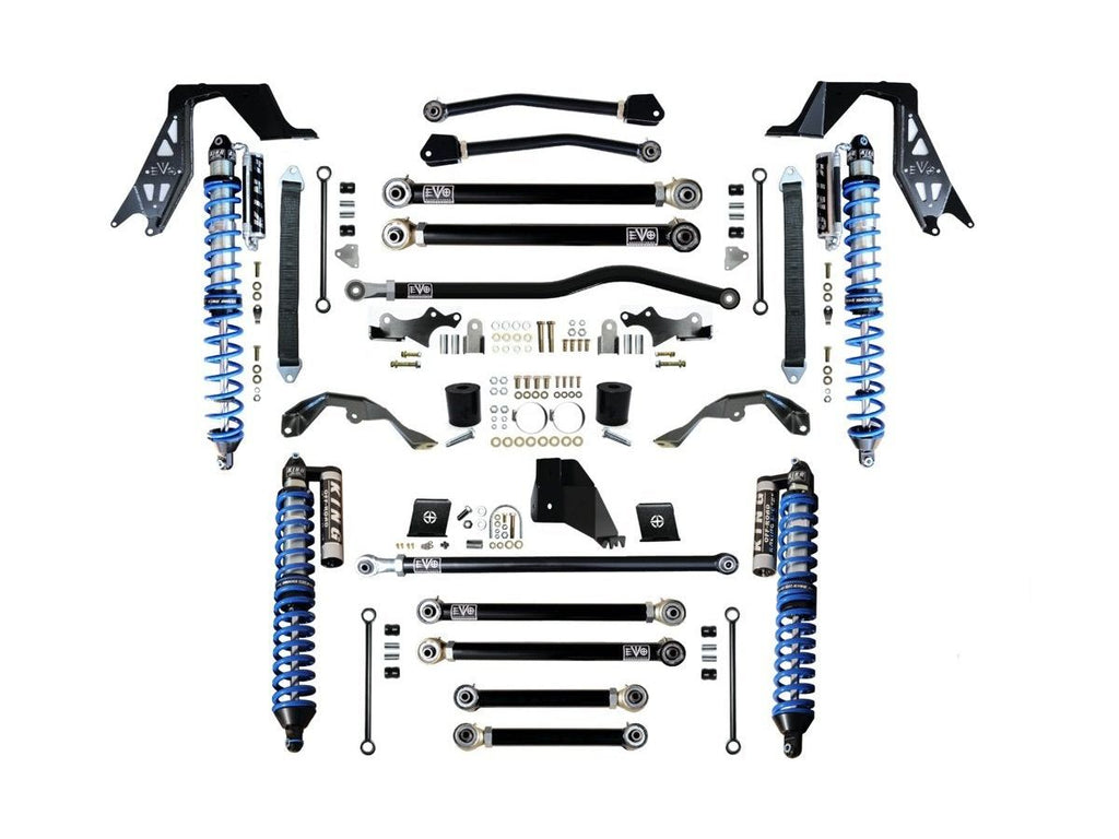 EVOMFG | JT (Diesel) 3–5 Inch Lift KING 2.5 Inch Coilover Enforcer PRO Stage 4 PLUS JEEP GLADIATOR