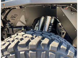 EVOMFG JT (GAS) KING Front Double Throw Down Long Arm Front 2.5 inch KING Coilover Bypass Rear PRO PLUS JEEP GLADIATOR