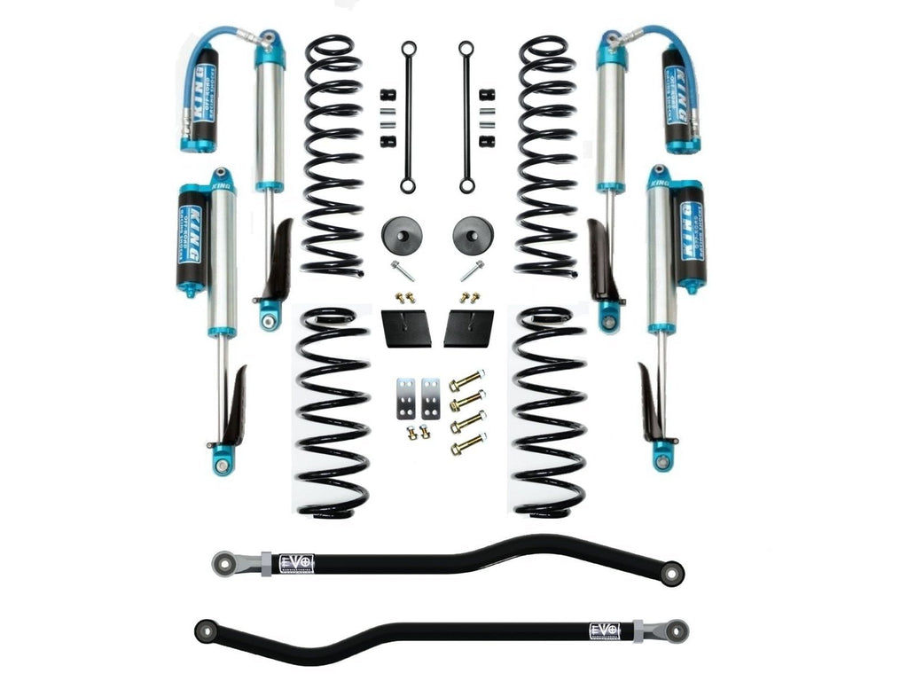 EVOMFG 2.5" HEAVY DUTY GAS/392 JEEP WRANGLER JL JLU LIFT KIT ENFORCER SUSPENSION SYSTEMS HD