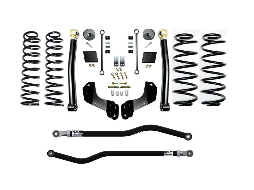 EVOMFG 2.5" HEAVY DUTY GAS/392 JEEP WRANGLER JL JLU LIFT KIT ENFORCER SUSPENSION SYSTEMS HD