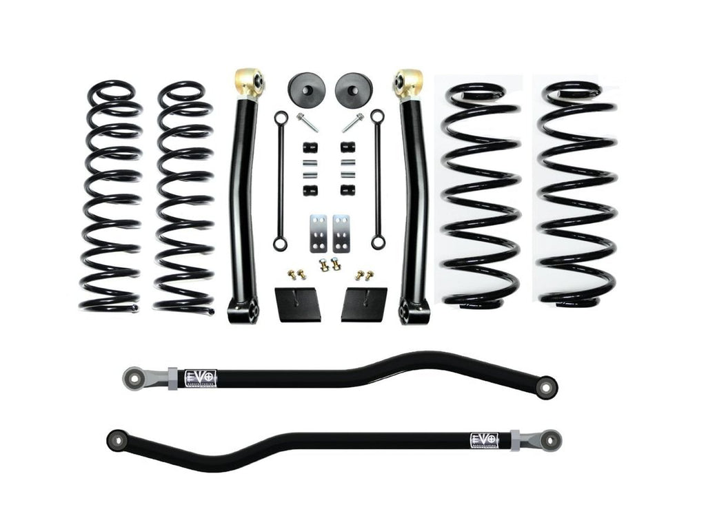 EVOMFG 2.5" HEAVY DUTY GAS/392 JEEP WRANGLER JL JLU LIFT KIT ENFORCER SUSPENSION SYSTEMS HD