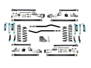 EVOMFG 3.5 INCH LIFT GAS HIGH CLEARANCE LONG ARM JEEP WRANGLER JLU SUSPENSION SYSTEM (4 DOOR ONLY)