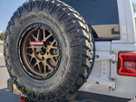 Load image into Gallery viewer, EVOMFG JEEP WRANGLER HEAVY DUTY HINGED SPARE TIRE CARRIER FOR JL/JLU
