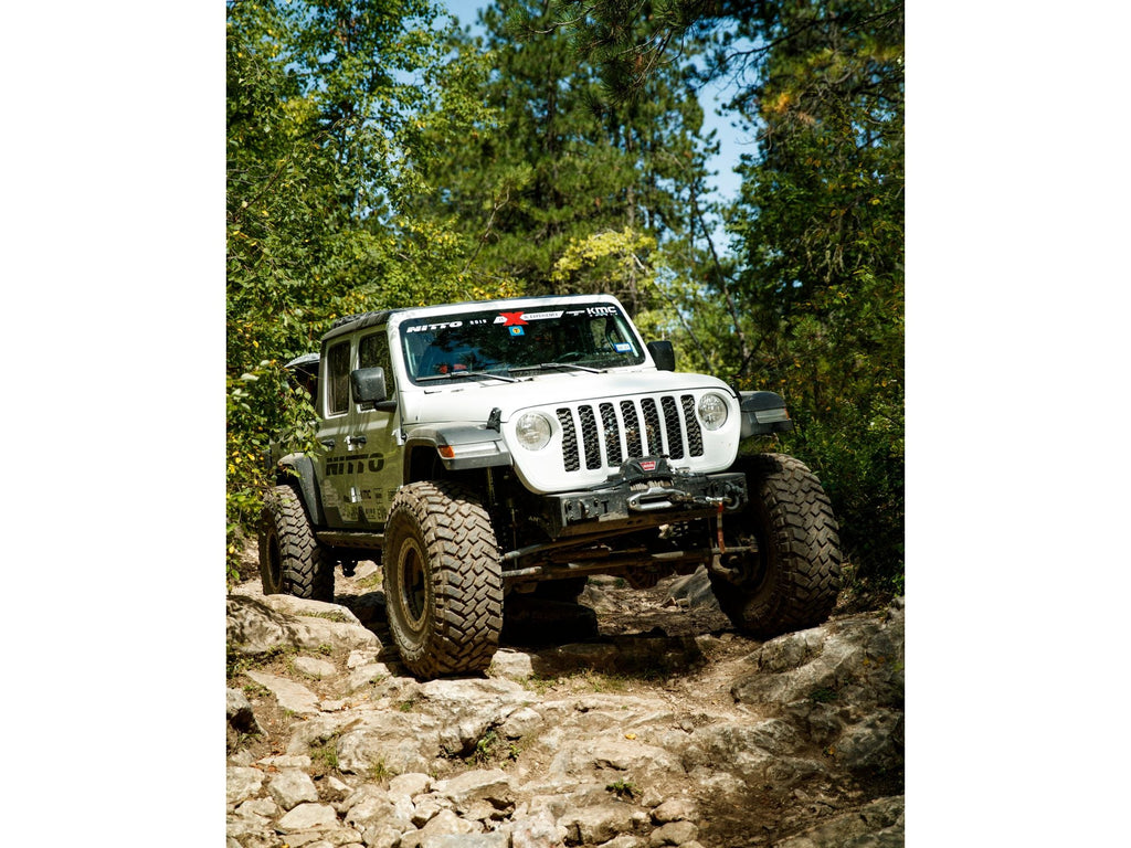 EVOMFG QUARTER POUNDER FRONT WINCH BUMPER FOR JEEP WRANGLER & GLADIATOR JK/JL/JT