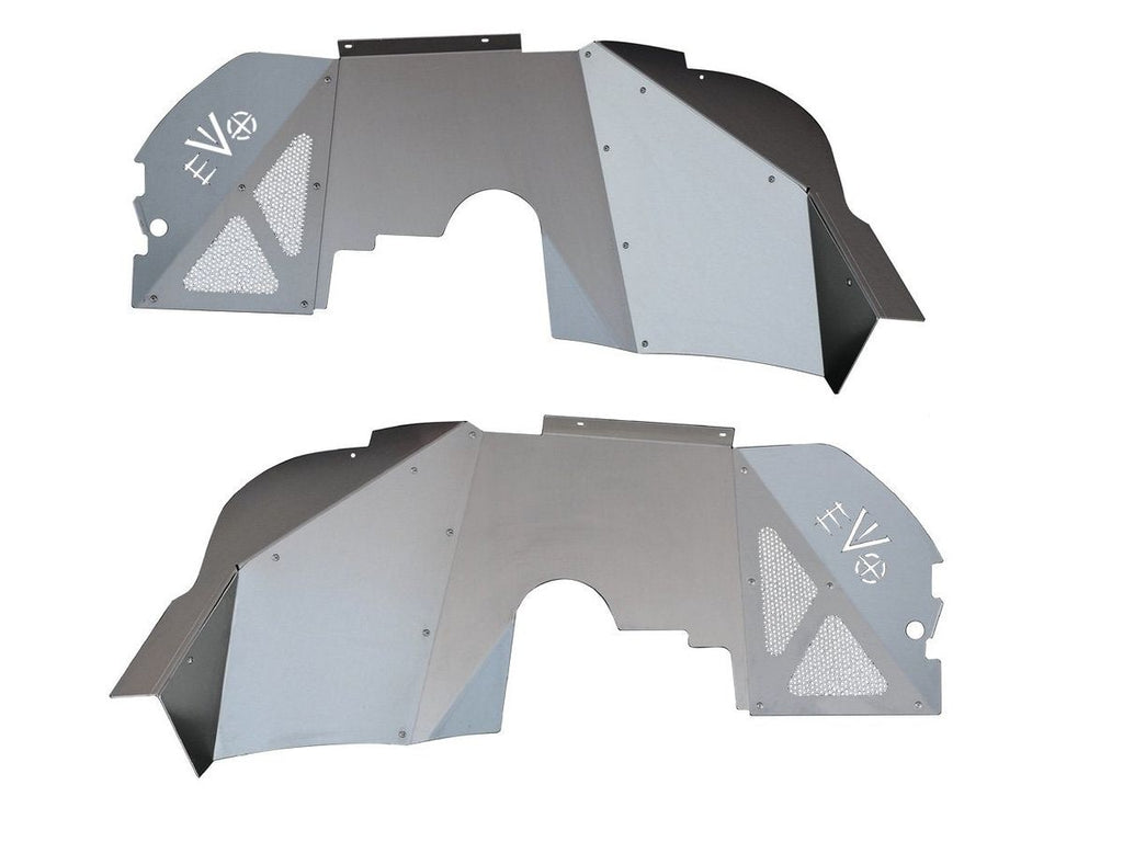 EVOMFG | JL/JT GAS FRONT VENTED ALUMINUM INNER FENDERS