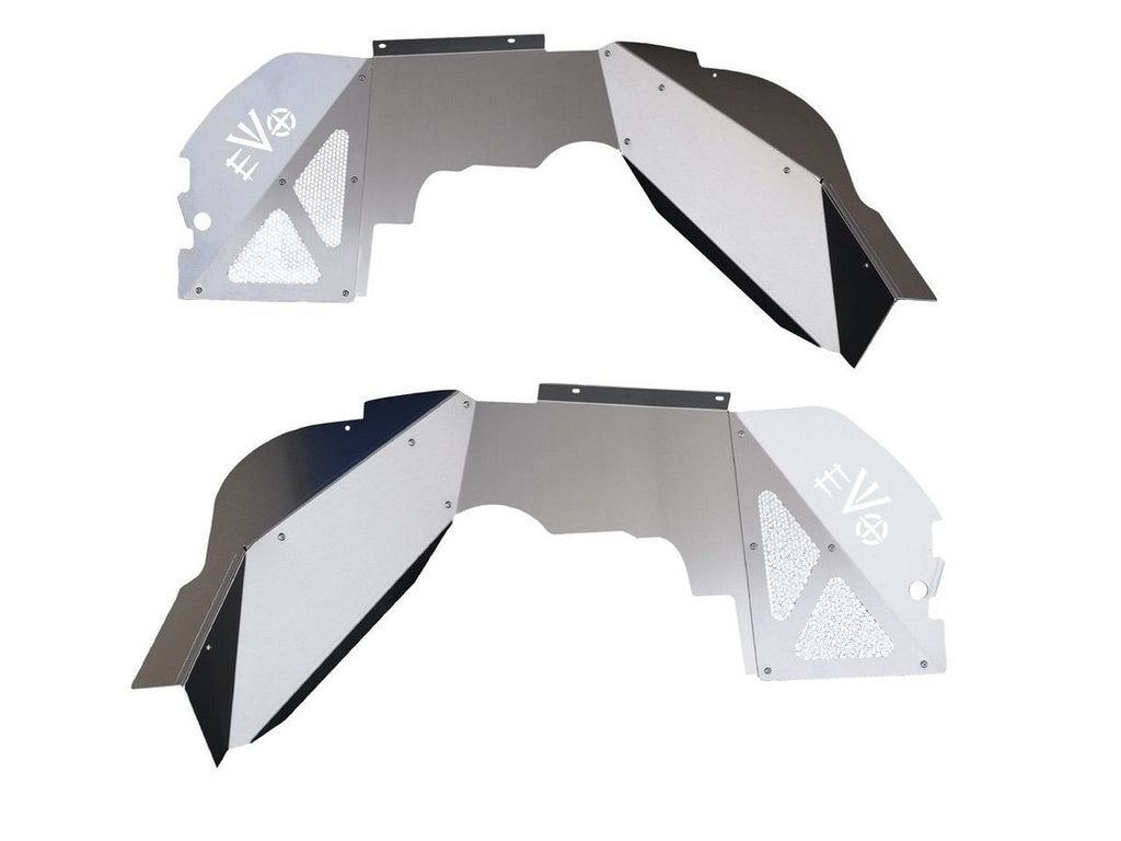 EVOMFG | JL/JT GAS FRONT VENTED ALUMINUM INNER FENDERS