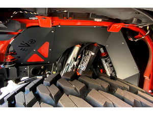 EVOMFG | JL/JT GAS FRONT VENTED ALUMINUM INNER FENDERS