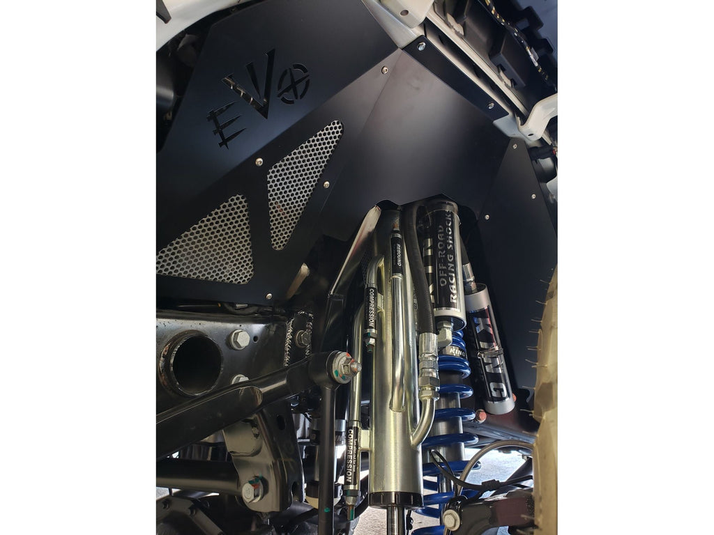 EVOMFG | JL/JT GAS FRONT VENTED ALUMINUM INNER FENDERS