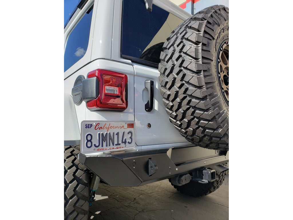 EVOMFG Jeep Wrangler Rear Alumilite Bumper