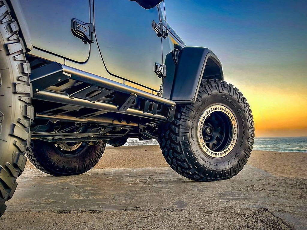 EVOMFG | Jeep Wrangler Unlimited JLU KSPEC Rock Sliders