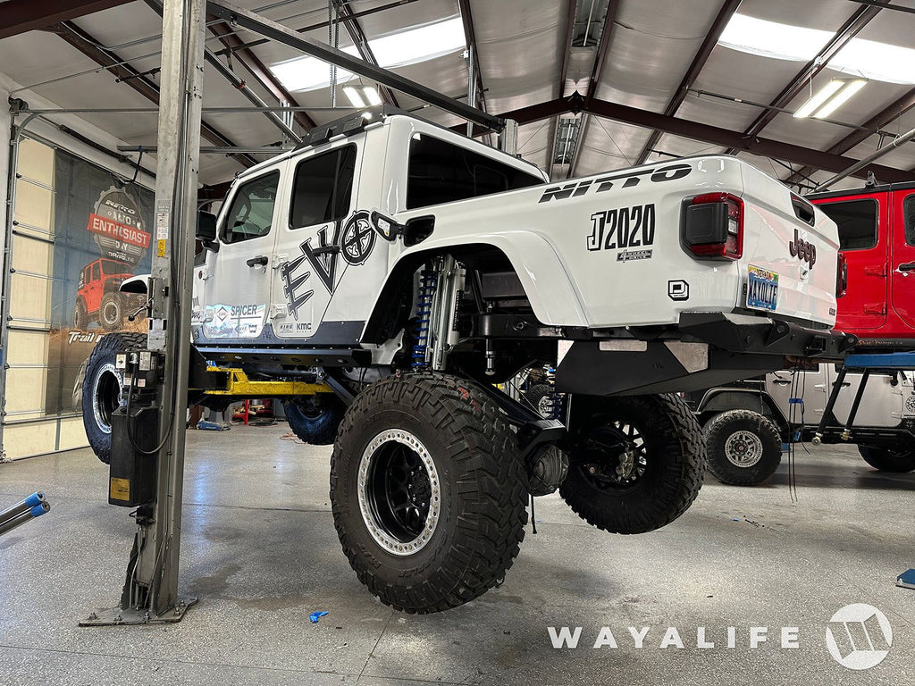EVOMFG Jeep Gladiator JT Double Throwdown PRO Trailing Arm Johnny Joint