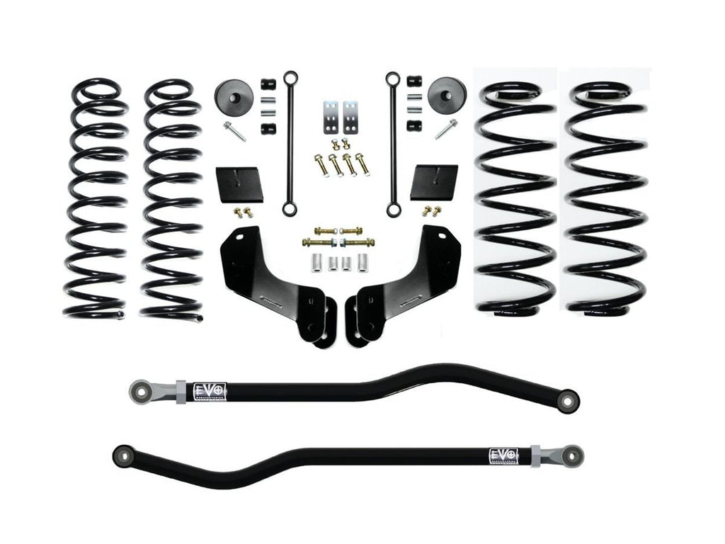 EVOMFG 2.5" HEAVY DUTY GAS/392 JEEP WRANGLER JL JLU LIFT KIT ENFORCER SUSPENSION SYSTEMS HD