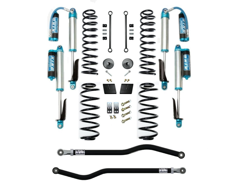 EVOMFG | 3.5 INCH 4XE JEEP JL WRANGLER LIFT KIT ENFORCER SUSPENSION SYSTEMS