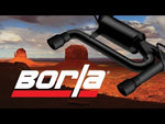 Load and play video in Gallery viewer, Borla | 2018-2026 Jeep Wrangler Axle-Back Exhaust System ATAK Part # 11957CB
