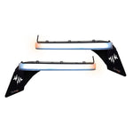 Load image into Gallery viewer, Quake | Jeep Wrangler JL/Gladiator 9.5 x 0.75 Inch Slim Chop Kit DRL w/ Sequential Switchback Turn Signal &amp; Side Marker Light
